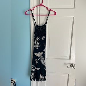 Cross in back dress, worn once